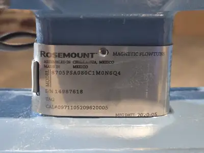NEW ROSEMOUNT 8705PSA080C1M0N6Q4