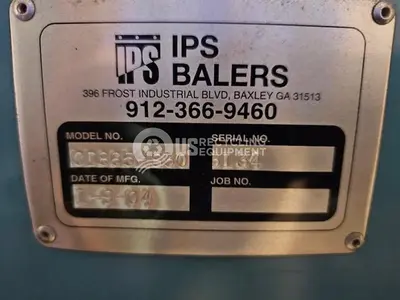 Used 2004 IPS CD-865-HS-30 CLOSED DOOR HORIZONTAL Balers Missouri US | US Recycling Equipment #1486549