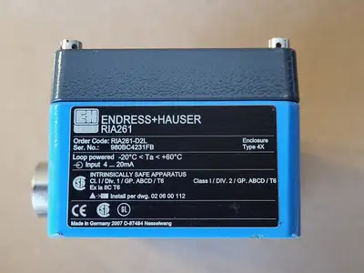 USED 2007 ENDRESS+HAUSER RIA261