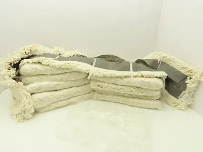 Uline S-14791 Industrial Economy Dust Mop Replacement Head - 60" Lot of 10