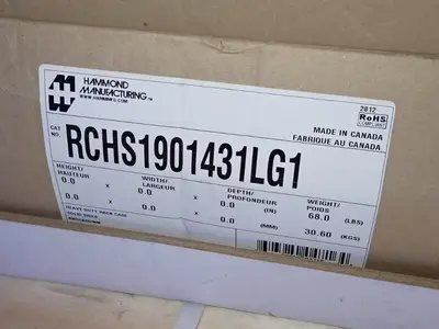 Used HAMMOND MANUFACTURING RCHS1901431LG1 Cabinets Ohio US | HGR 24 #729369