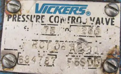 NEW VICKERS 634787 PRESSURE REDUCING VALVE RCT 06 A3 30