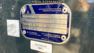 Used 2023 HYUNDAI HX260AL Crawler Excavators Georgia US | National Equipment Dealers #1425839
