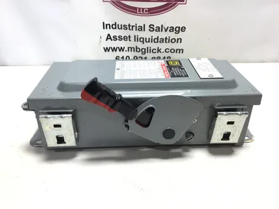 Square D HU361AWK – AL-40 Enclosed Switch 600V 30A 50/60Hz Type 3R,5,12