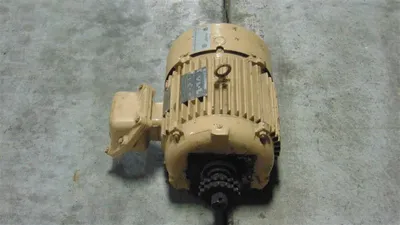 3 HP Marathon Electric Motor 213T Frame 230/460V 1150 RPM Used