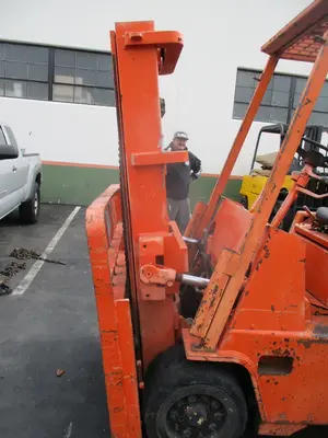 10000 lb. Clark, propane forklift