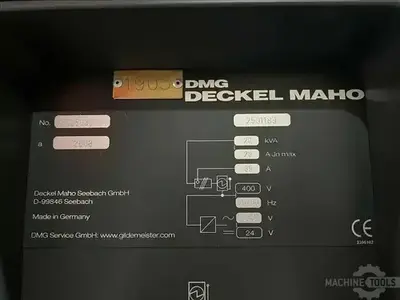 USED 2008 DECKEL DMC 1035V