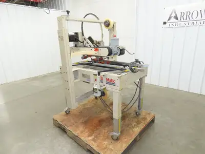 3M-Matic 77A-KS Carton Sealer Adjustable Case Sealing 115V Top Bottom Taper