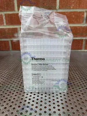 NEW BOX OF 160 - THERMO 167542 NUNCLON DELTA-TREATED, FLAT-BOTTOM MICROPLATE 96-WELL