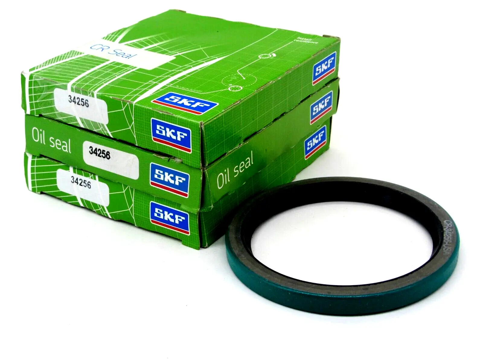 NEW SKF LOT OF 3 34256 OIL SEAL