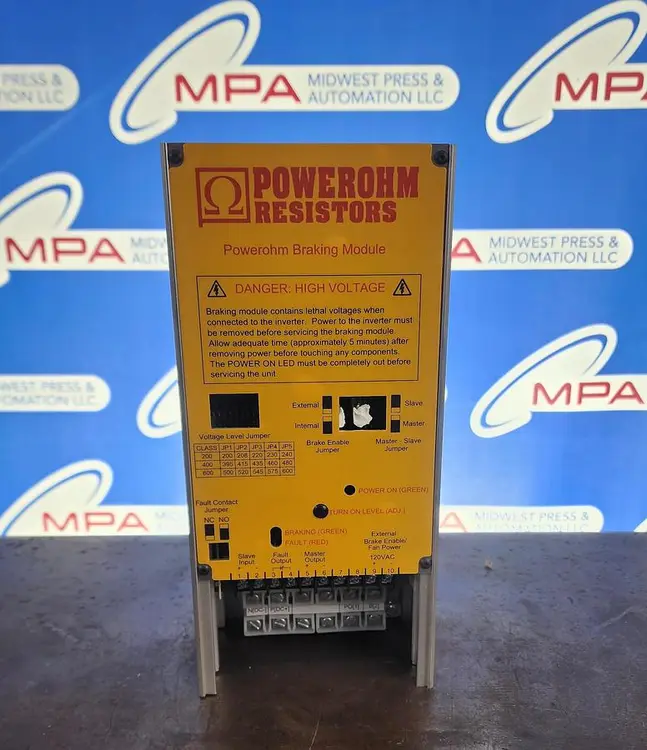New | in-Stock HUBBELL POWEROHM RESISTORS NBBM-V460-A30 AC Drive Power Modules Michigan US | Midwest Press and Automation #914377