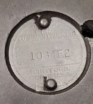 USED CUSHMAN 10IN - 3 JAW CHUCK