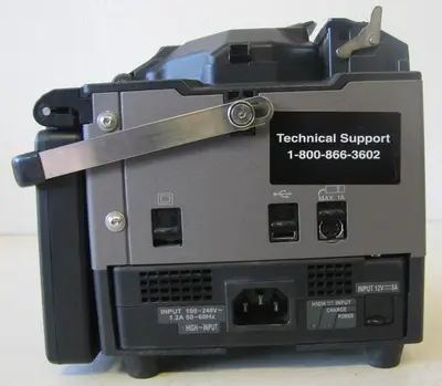 Fujikura FSM-50S Optical Fiber Arc Fusion Splicer AS IS with Case and Manual