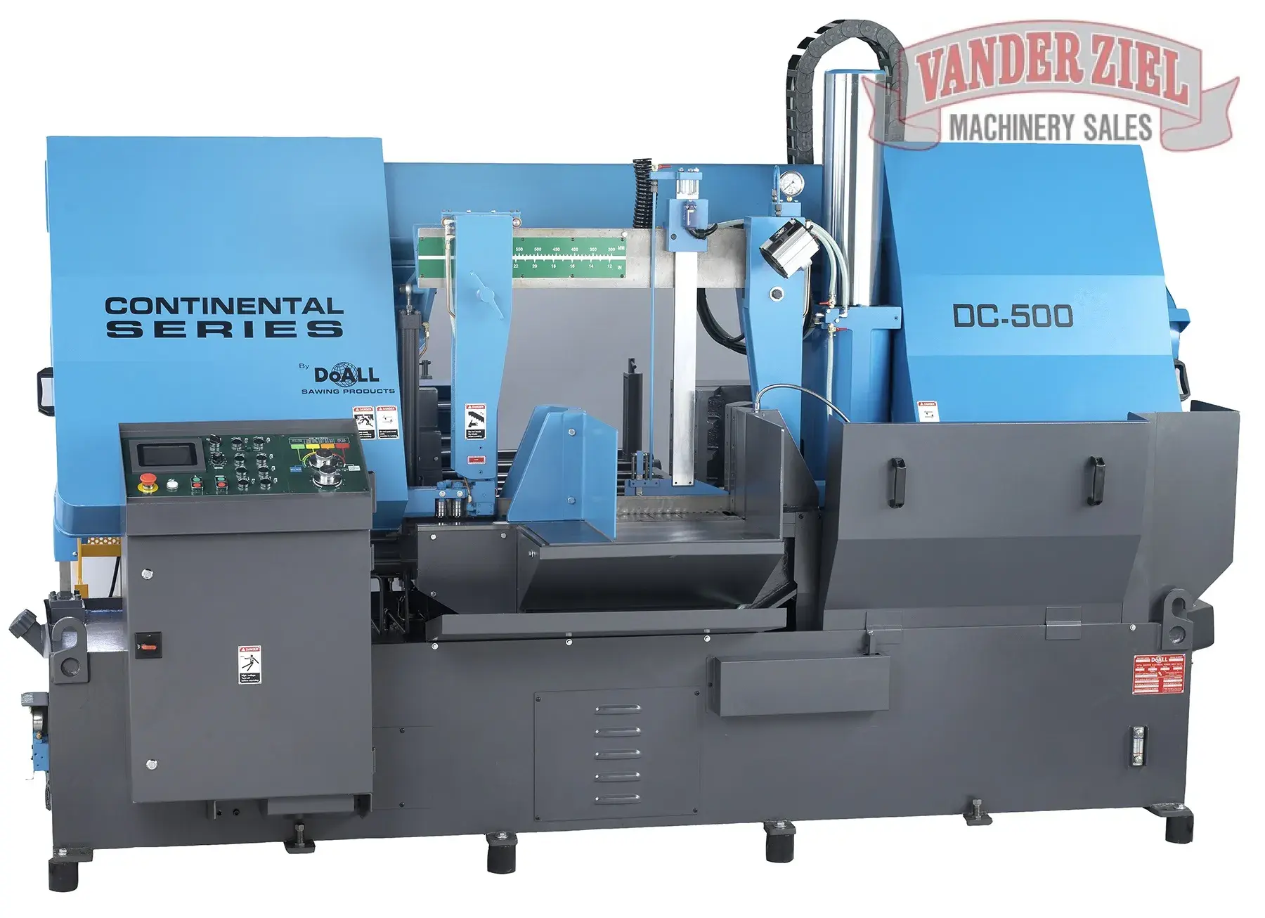 New | in-Stock DOALL DC-500SA Horizontal Band Saws Michigan US | Vander Ziel Machinery Sales #480295
