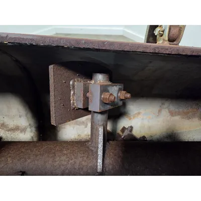 Used 24" Dia. X 10'L Mild Steel Continuous Process Paddle Mixer Pug Mill