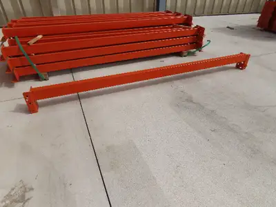 Interlake 72"x 2-3/4" Teardrop Pallet Racking Rack Step Beam Crossmember 3990Lb