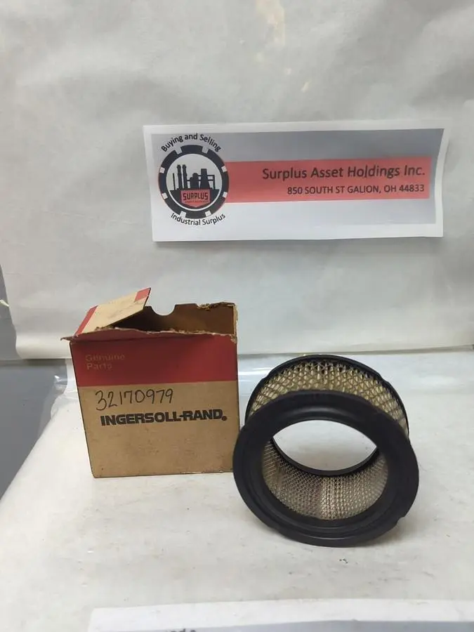New | in-Stock INGERSOLL RAND 32170979 Filters Ohio US | Surplus Asset Holdings #1245202