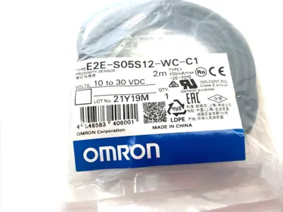 NEW OMRON SMALL-DIAMETER PROXIMITY SENSOR, CYLINDER TYPE