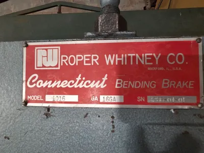 2001 ROPER WHITNEY 1016 Apron Brakes | THREE RIVERS MACHINERY (2)