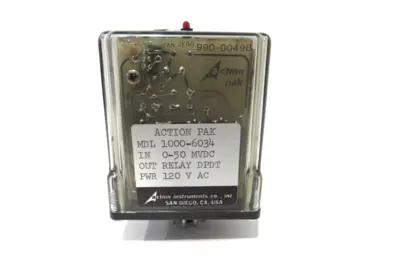 NEW ACTION INSTRUMENTS MDL 1000-6034 RELAY 10006034