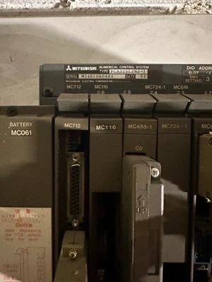 MITSUBISHI NUMERICAL CONTROL SYSTEM