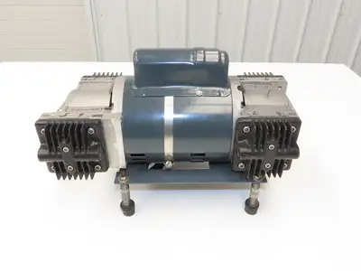 Air Dimensions R254-BT-AA1 Dia-Vac Diaphragm Pump R-Series High Vacuum Quad Head