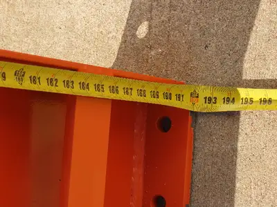 Cantilever Rack 2 W8-18 Post 4 Shelf 1-Side 192" 16' Upright 78"W 48" Arms 5000#