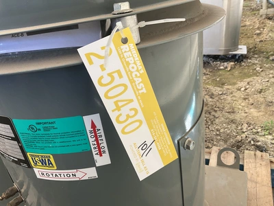 Used LOREN COOK MOGUL 100 TCNHU COMMERCIAL CENTRIFUGAL ROOF AND WALL EXHAUSTER Centrifugal Fans Michigan US | Miedema Asset Management Group #1483370