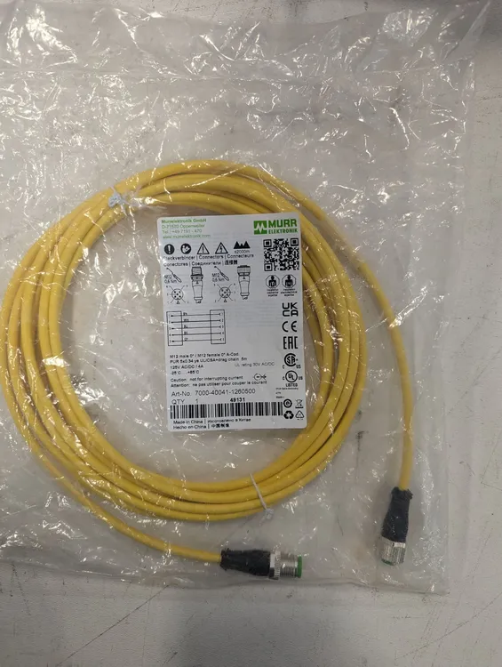 New | in-Stock MURR ELEKTRONIK 7000-40041-1260500 Cable & Wire Michigan US | iGAM Industrial Marketplace 2 #45495
