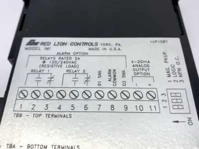 USED RED LION CONTROLS APOLLO INTELLIGENT 6 DIGIT METER