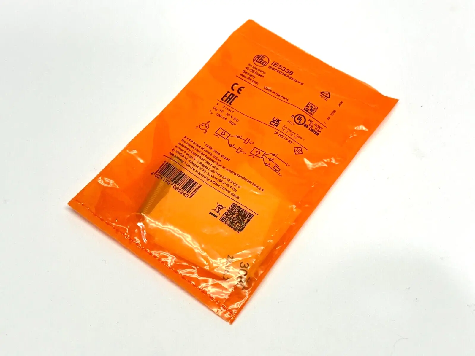 New | in-Stock Maverick Industrial Sales IE5338, IEBC003BASKG/AS Proximity Sensors Michigan US | Maverick Industrial Sales #1394390