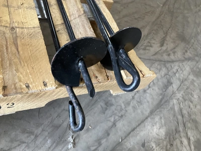 (4) new/unused Tie Down Anchor Eyes 5/8” x 48”L, p/n 59065