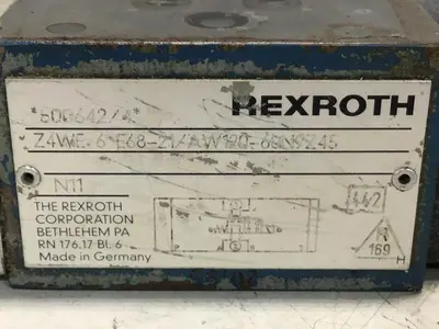 USED REXROTH Z4WE6E6821/AW120-60N9Z45