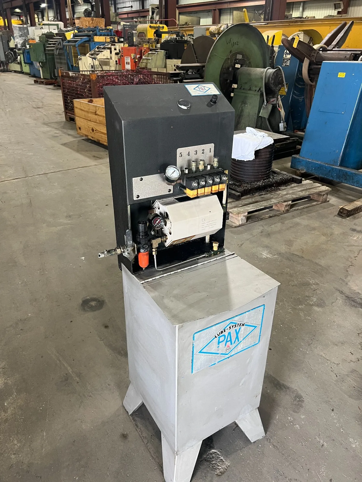 USED PAX V5-15 DIE LUBRICATOR