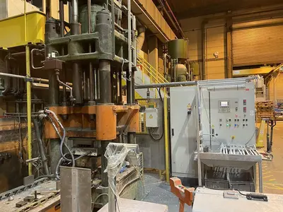 USED HL 450 TON 4 COLUMN PRESS