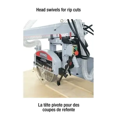 New | in-Stock KING CANADA KC-12RAS Woodworking Saws British Columbia CA | Lenmark #272120