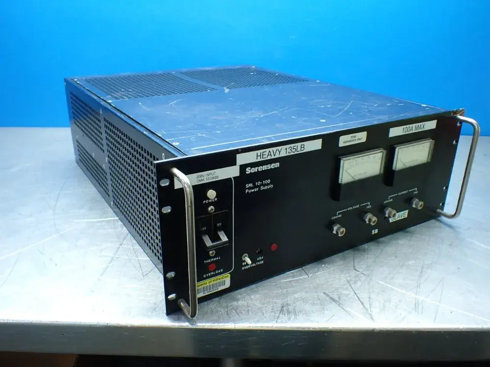 Used SORENSEN SRL10100 DC Power Supplies Ohio US | HGR 24 #941830