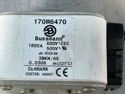 Used BUSSMANN 170M6470 Fuses Ohio US | HGR 24 #1125748