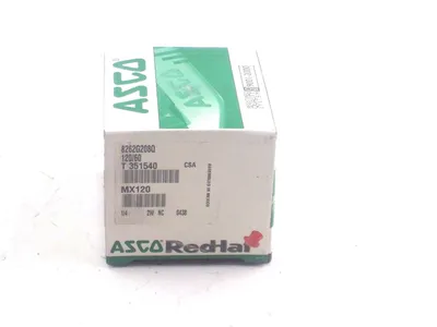 NEW ASCO RED HAT 8262G208Q SOLENOID VALVE 1/4 8262G208Q