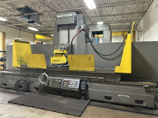 Used MATTISON 24" X 96" Reciprocating Surface Grinders Michigan US | Seminole Machinery #1452522