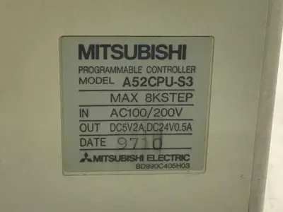 USED MITSUBISHI A52CPU-S3