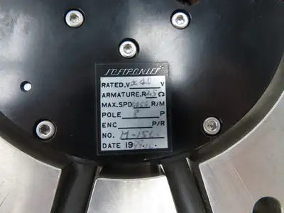 Softronics M-1560 Encoder Pickup Assembly Pneumatic  25O Armature 6000rpm 8pole