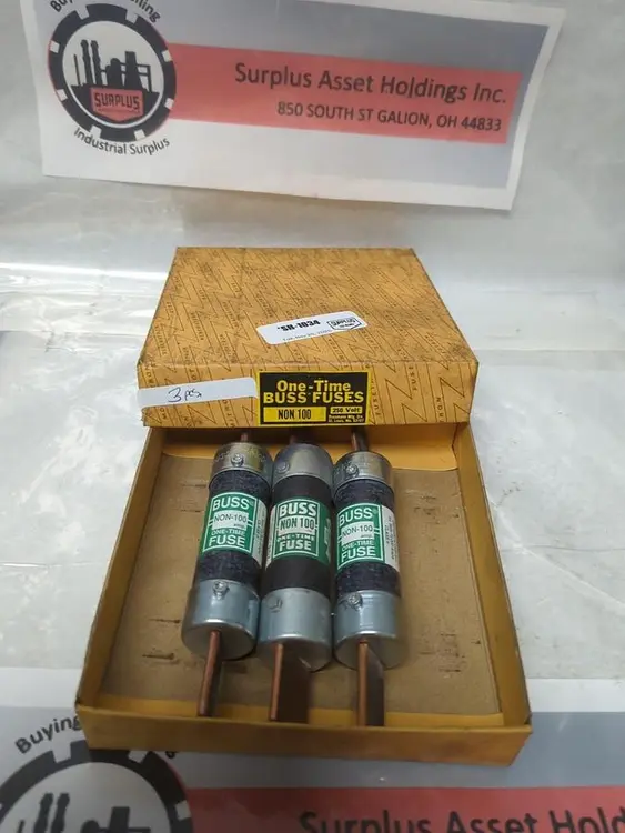 New | in-Stock COOPER BUSSMANN NON 100 Miscellaneous Equipment (Electrical & Power) | Surplus Asset Holdings #1198312