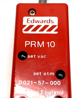 USED EDWARDS PIRANI VACUUM GAUGE HEAD PRM10KCR