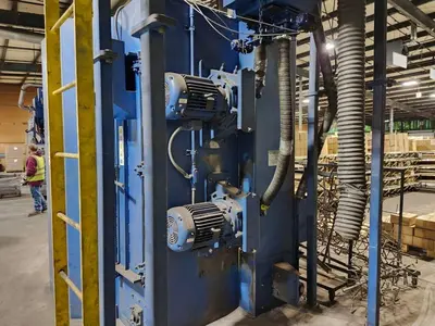 Used 2015 WHEELABRATOR SPINNER HANGER Spinner Hanger Shot Blaster Pennsylvania US | Shot Blasting Equipment #1328226