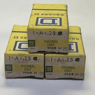 New | in-Stock SQUARE D A1.25 Miscellaneous Equipment (Electrical & Power) | Surplus Asset Holdings #1199812