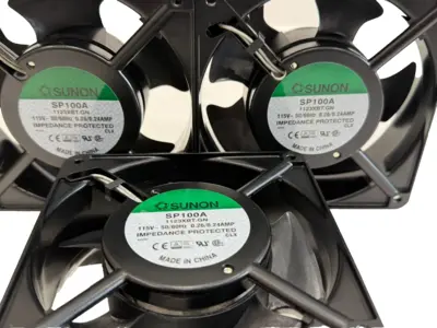 NEW LOT OF 3 SUNON SP100A-1123XBT.GN AXIAL FAN 115V-50/60HZ SP100A1123XBTGN