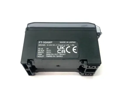 USED MAVERICK INDUSTRIAL SALES DIGITAL INFRARED TEMPERATURE SENSOR AMPLIFIER, DIN MOUNT, PNP