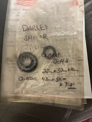 Used 1987 DARLEY GS 3100 X 10 Power Squaring Shears (Inch) British Columbia CA | Lenmark #838706