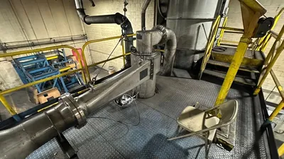 Hosokawa Alpine Fluidised Bed Opposted Jet Mill, Model 630 Afg 1